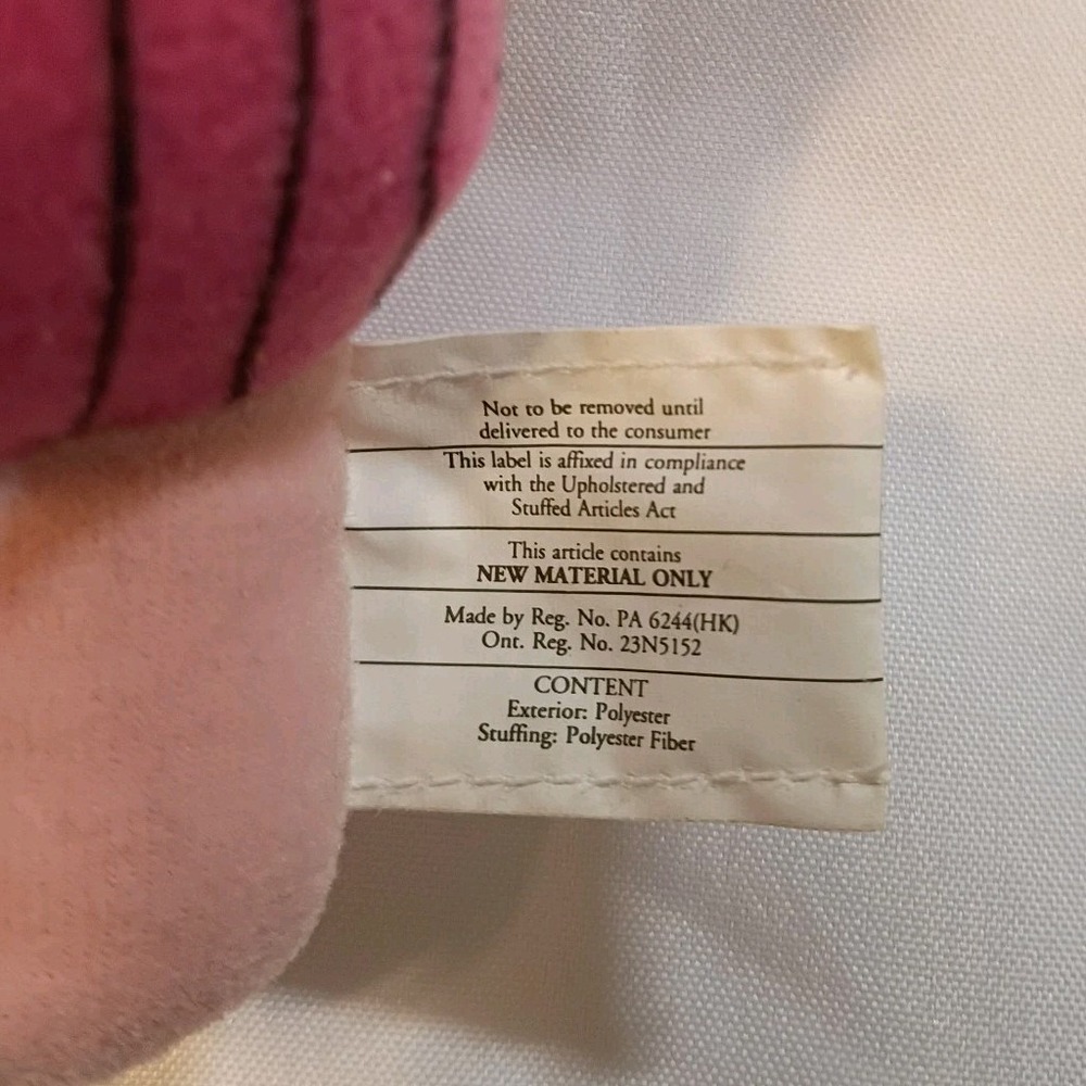 Vintage 1997 Piglet Disney Winnie the Pooh Friendly Tales Plush Doll & Book‎ 90s - Picture 3 of 10